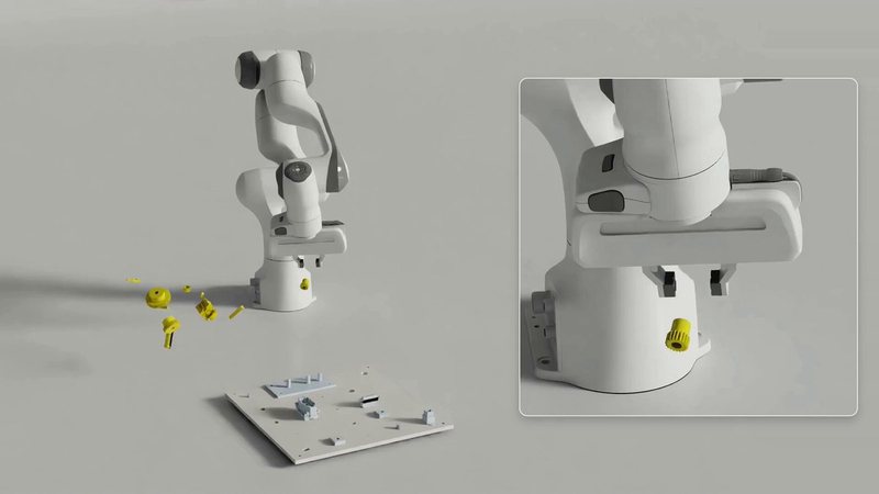 AlphaNIST: một policy robot duy nhất đạt 98,2% trên 20 bài lắp ráp, không cần dữ liệu trình diễn